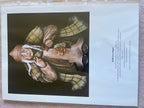 Shadows Udegan A4 Print By Carolyn Hillyer with Poem