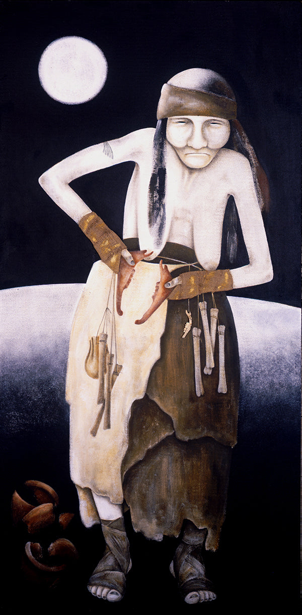 VWALU: Grave Hag A4 Print by Carolyn Hillyer