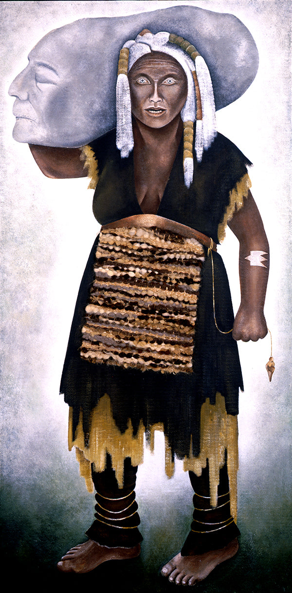 BERRIDRAUN: Stone Teller A4 Print by Carolyn Hillyer