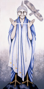 VWALĀ: Long Flight A4 Print by Carolyn Hillyer
