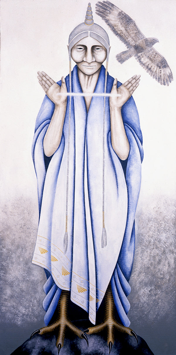 VWALĀ: Long Flight A4 Print by Carolyn Hillyer