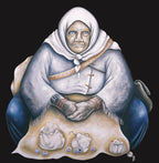 Wise Ashes Udegan A4 Print By Carolyn Hillyer with Poem