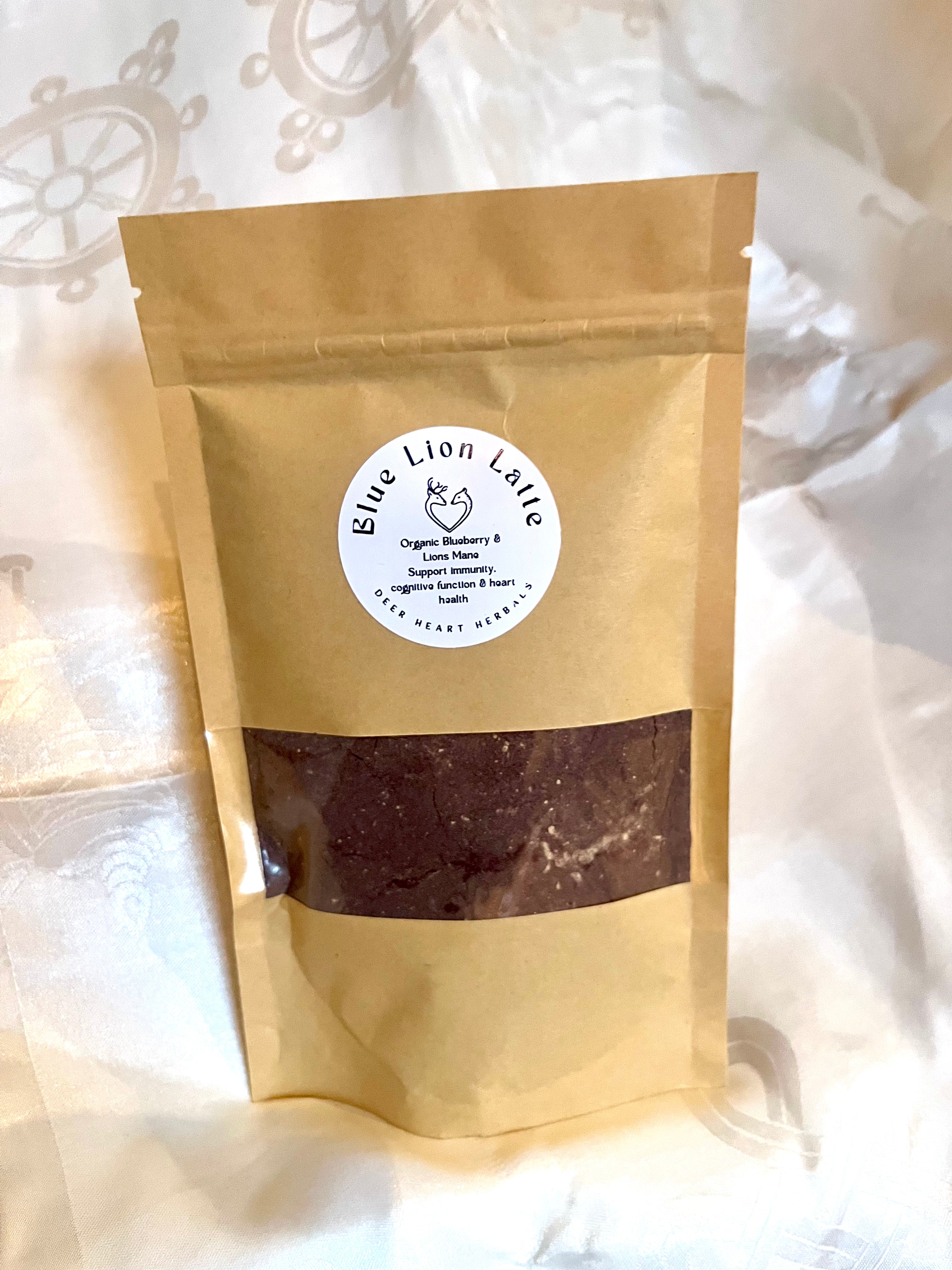 Blue Lion Latte Blend - Blueberry & Lionsmane